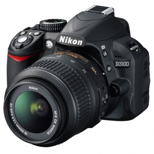 NIKON D3100 + 18-55 mm VR + 55-200 mm VR