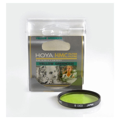 HOYA filtr žlutozelený X0 HMC 62 mm